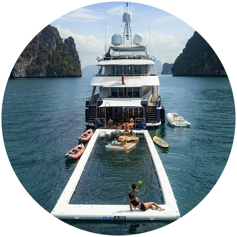 3x3m Infinity Pool Base